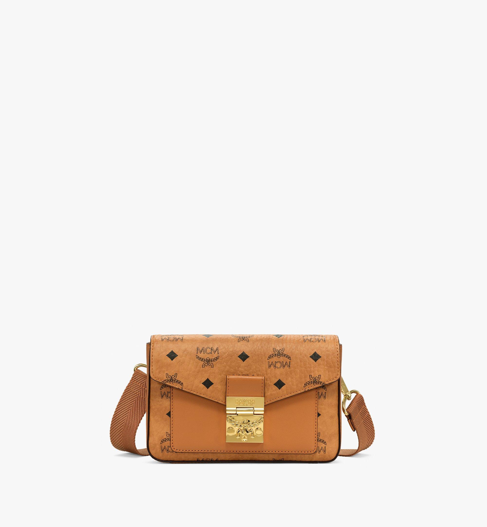 Mcm red clearance crossbody bag